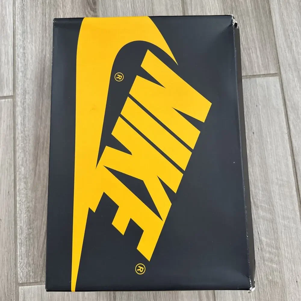 Size 12 - Jordan 1 Retro OG High Pollen Nike Air Black Yellow Rare OG Box